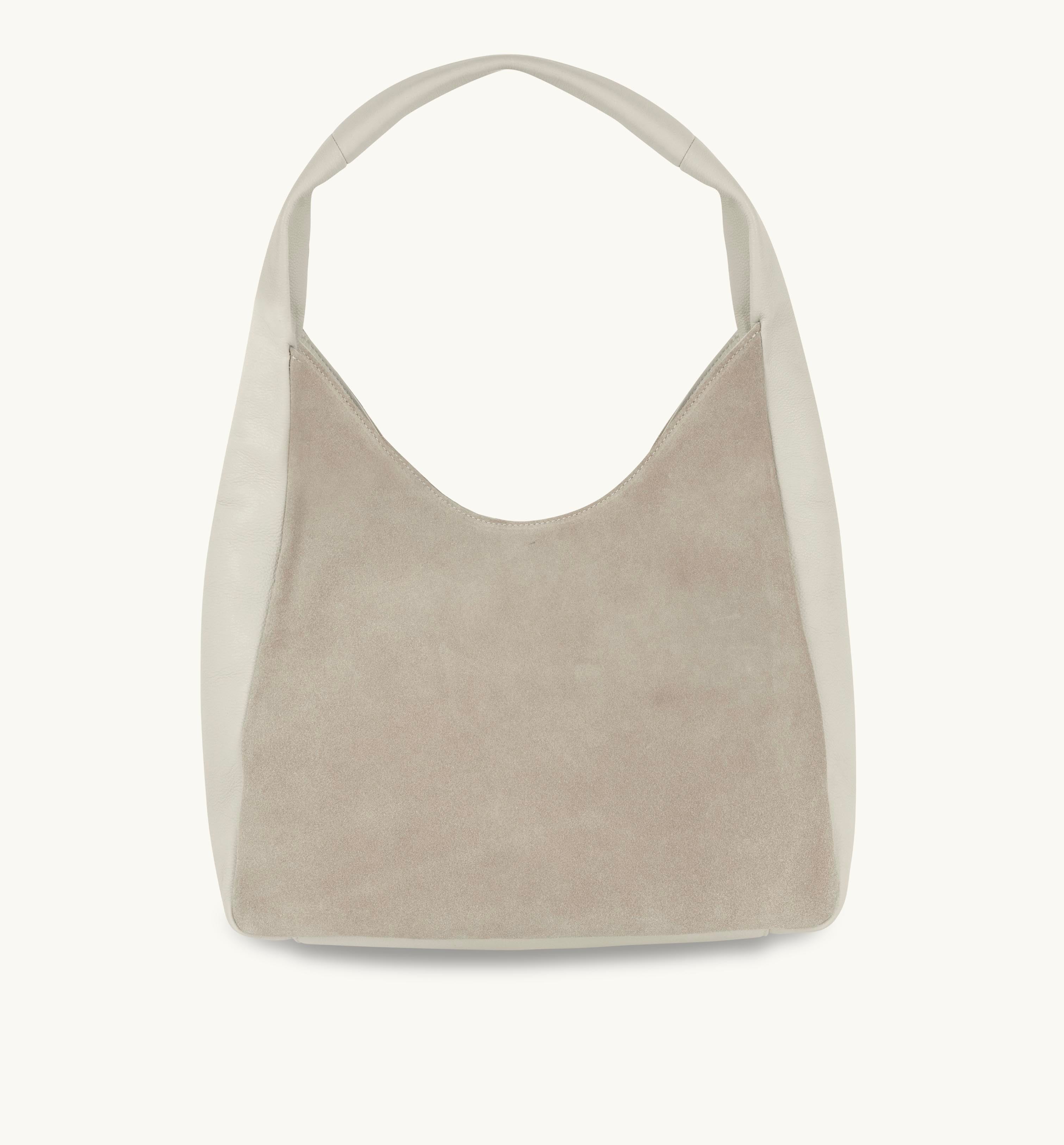 The Henry Leather And Suede Hobo Bag