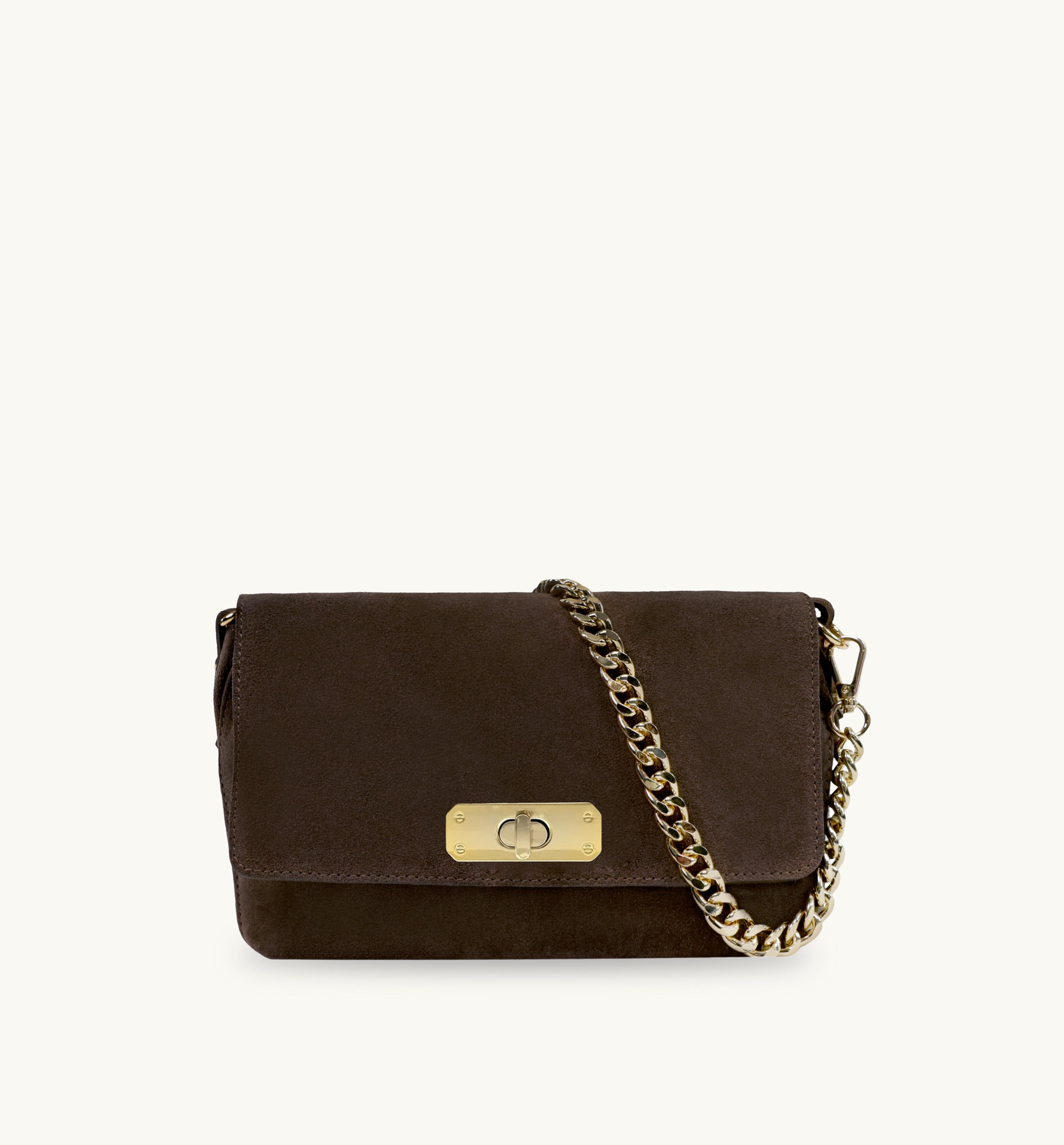 The Maisie Midi Suede Bag