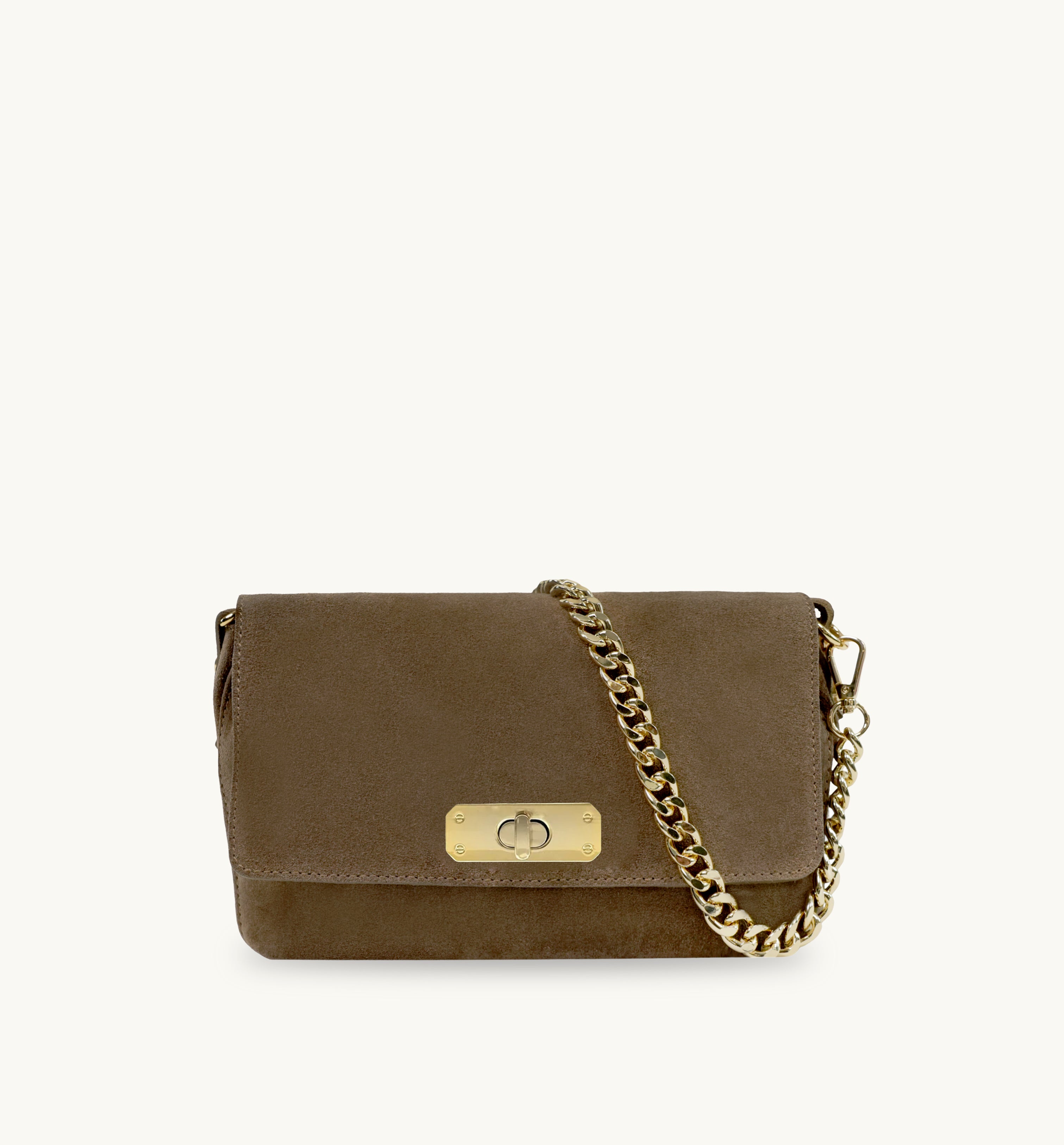 The Maisie Midi Suede Bag