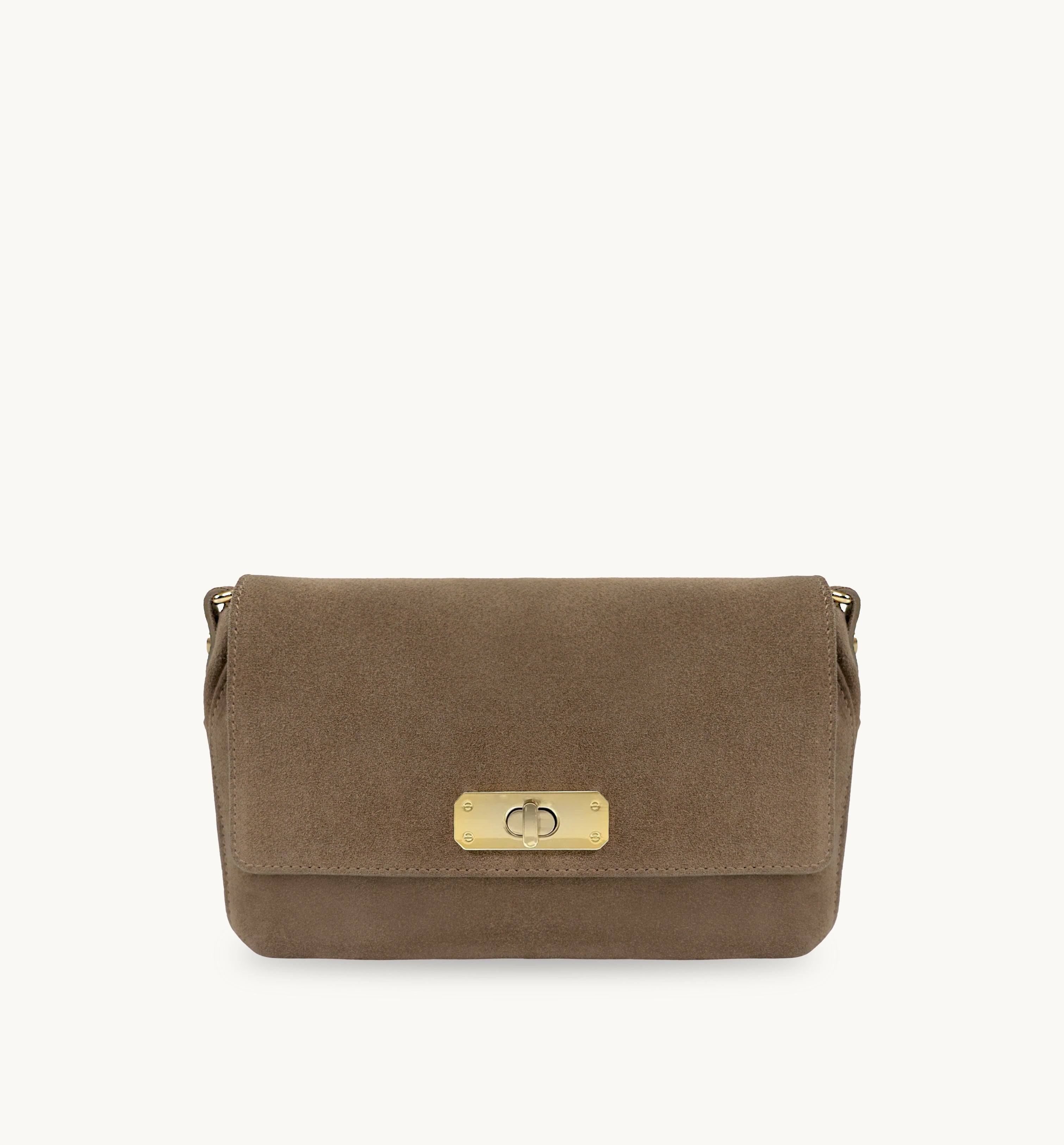 The Maisie Midi Suede Bag