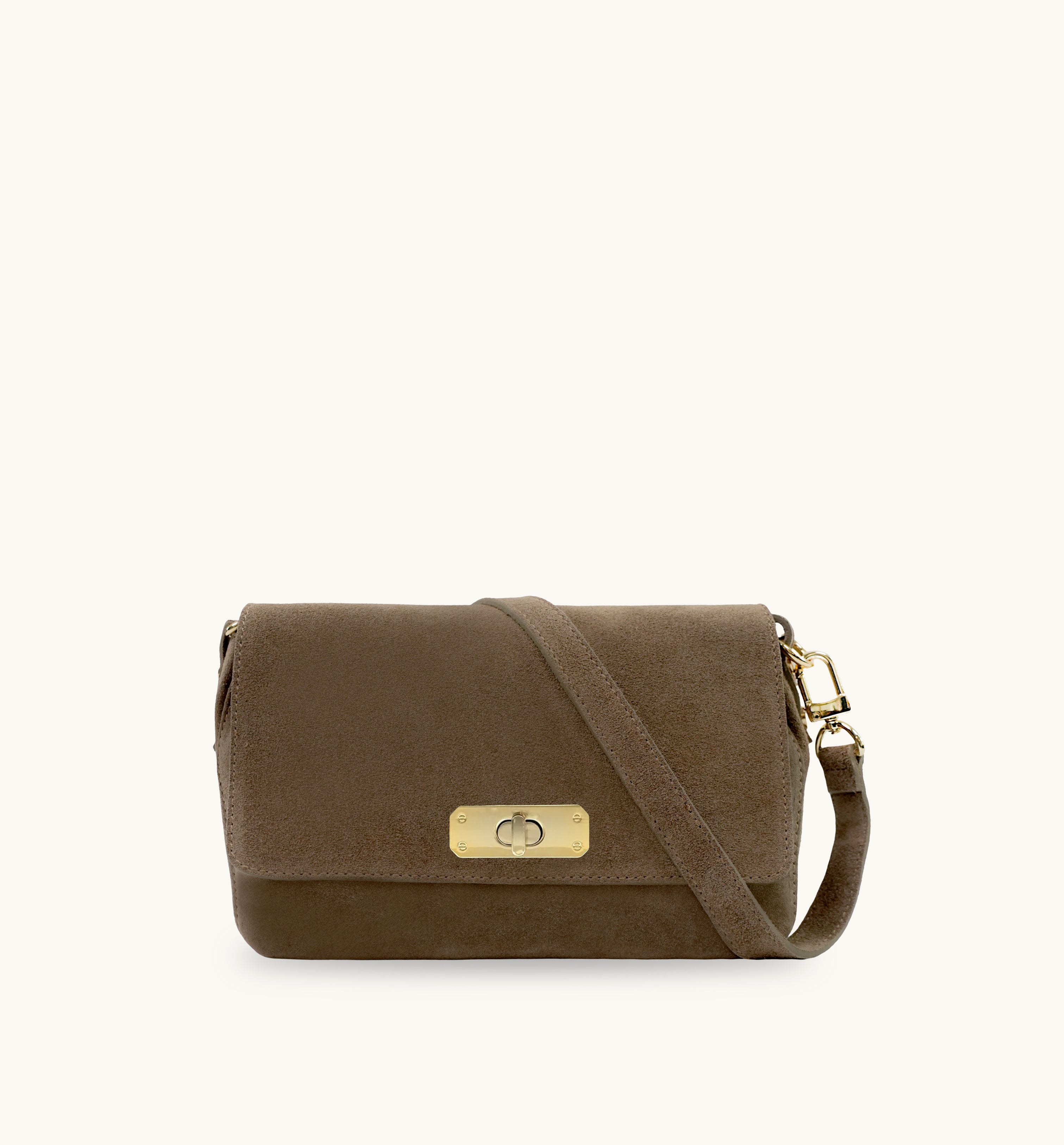 The Maisie Midi Suede Bag