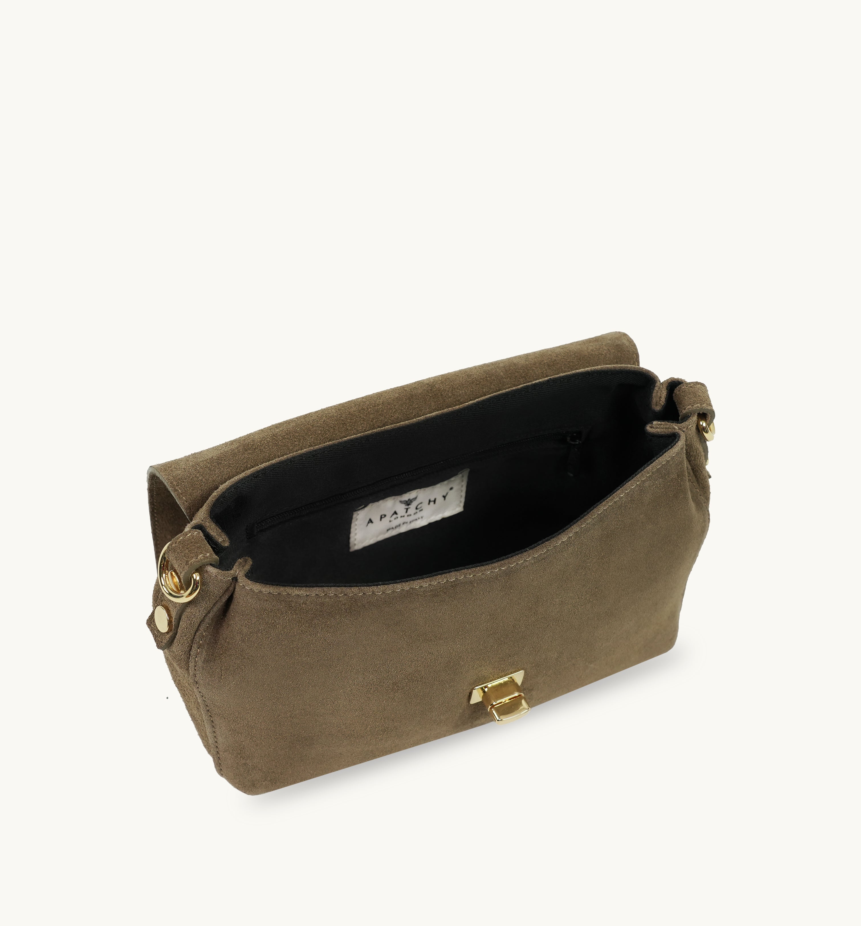 The Maisie Midi Suede Bag