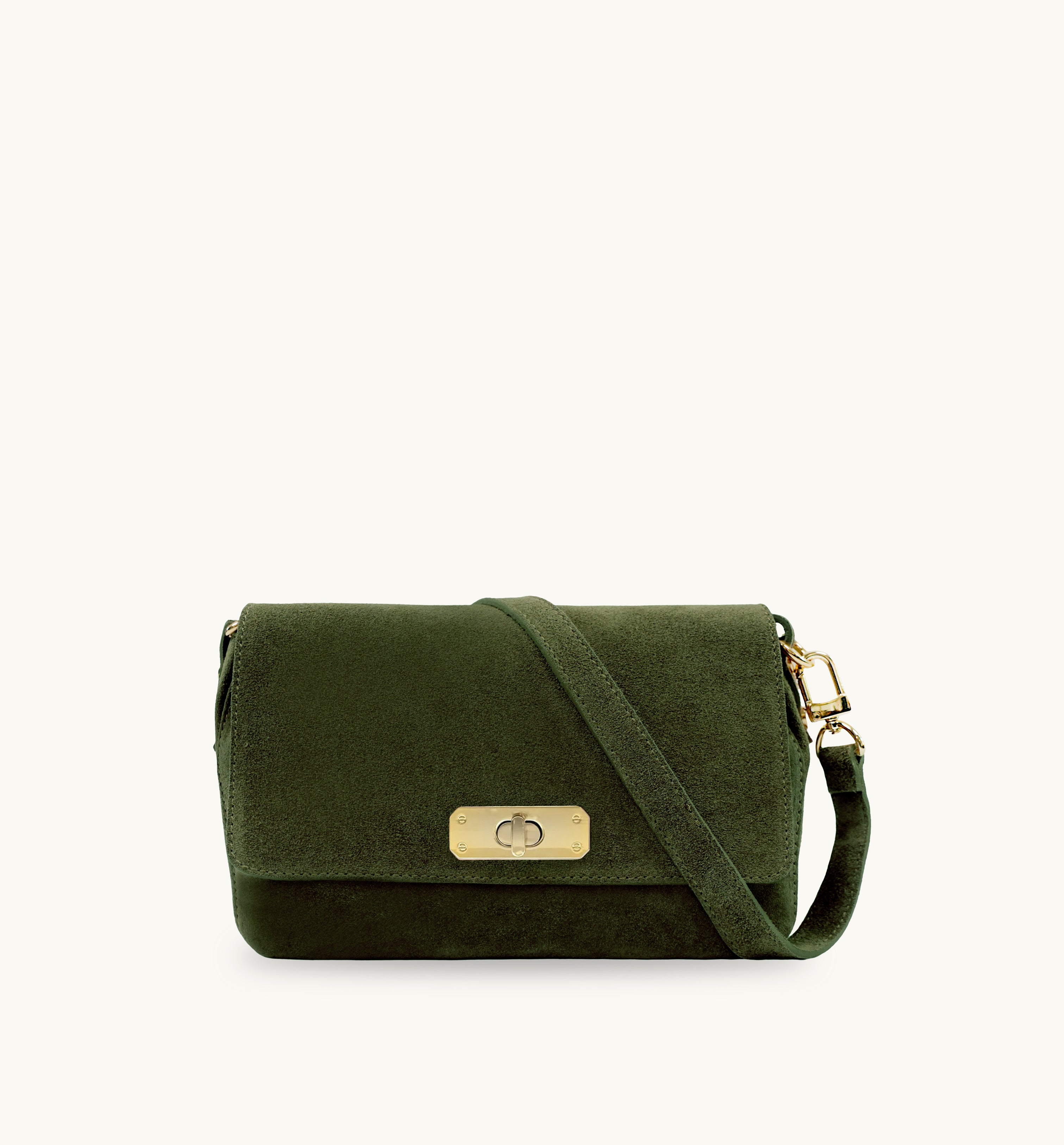 The Maisie Midi Suede Bag