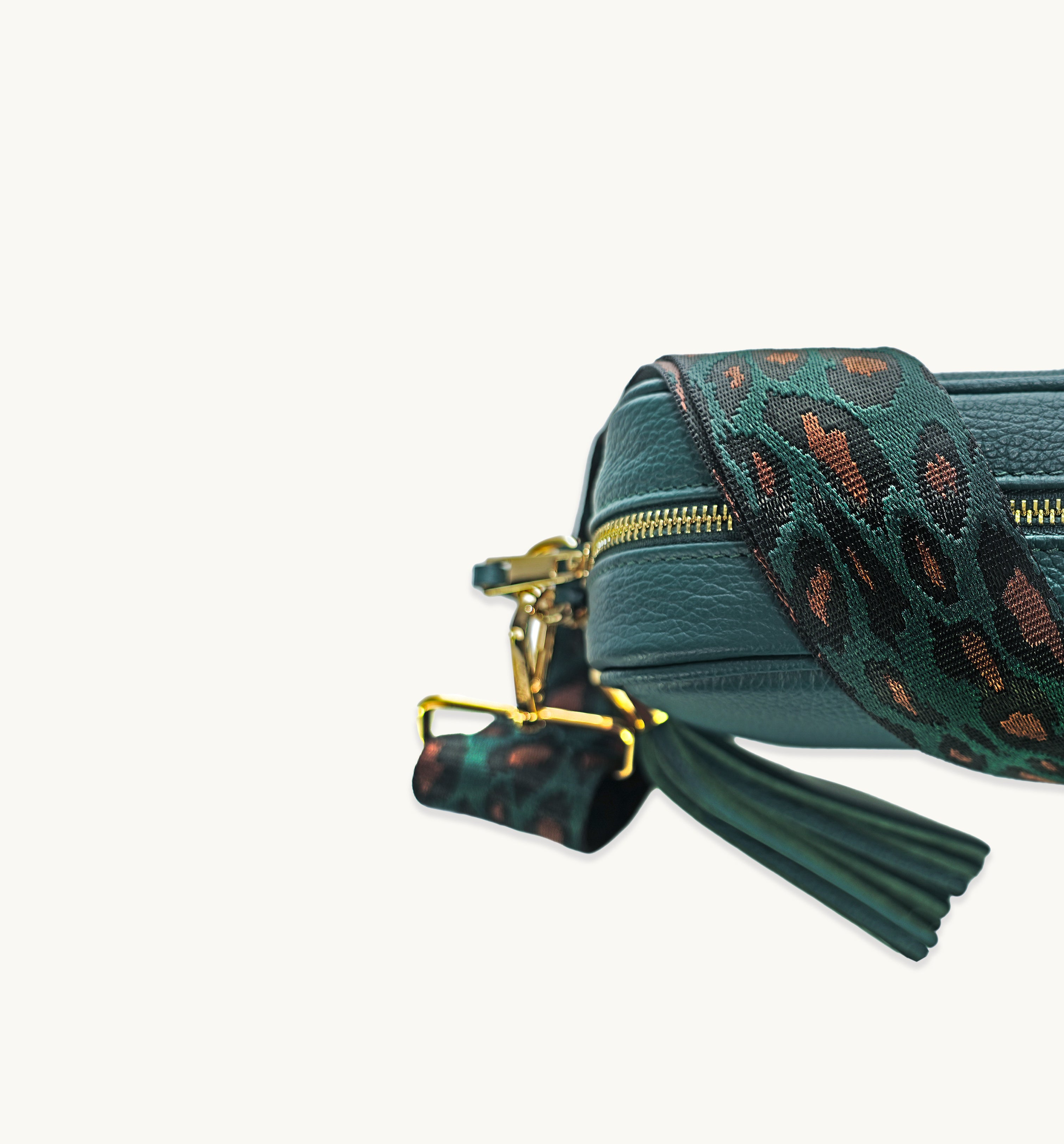 Teal Cheetah Strap