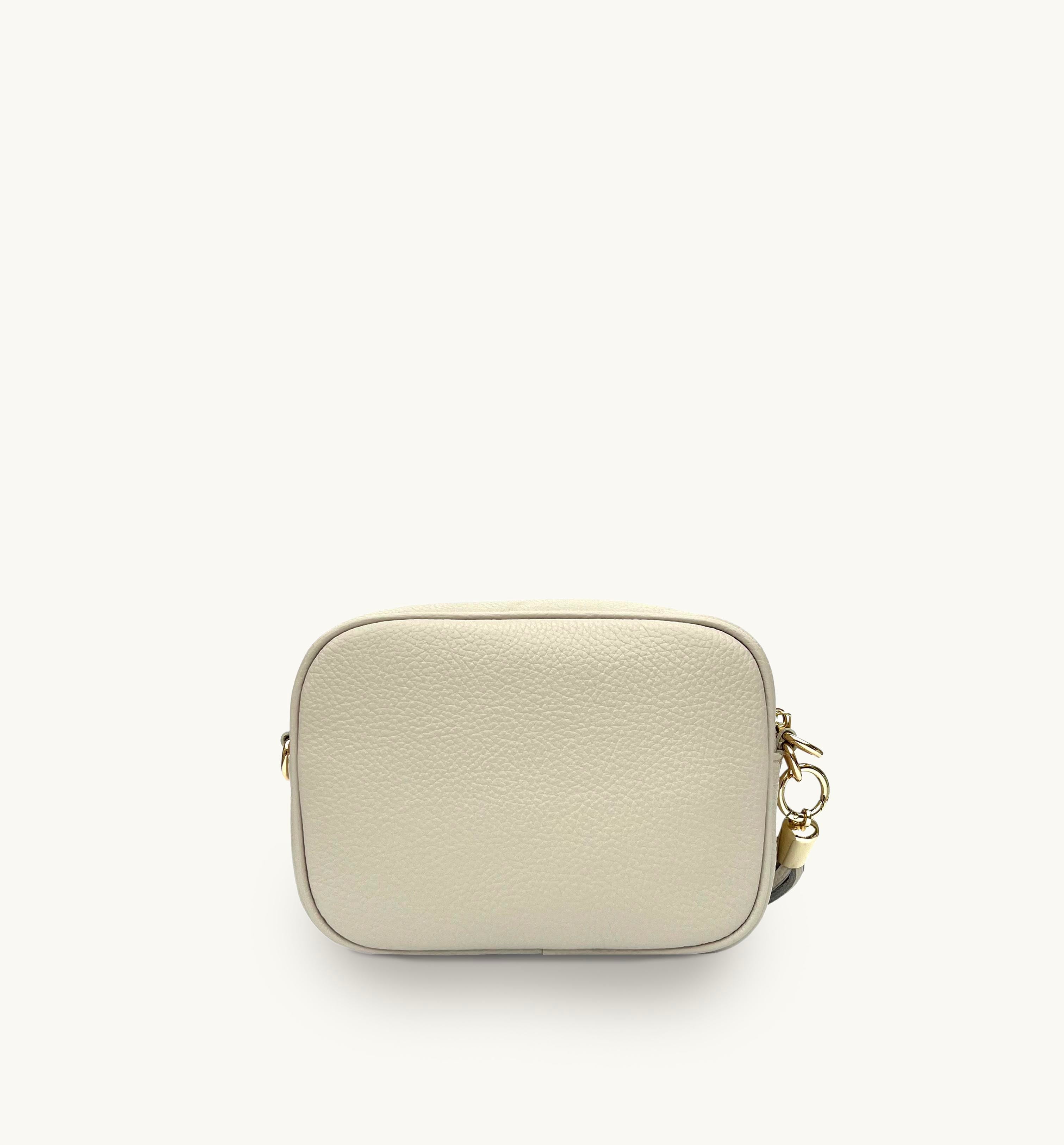 The Tassel Stone Leather Crossbody Bag