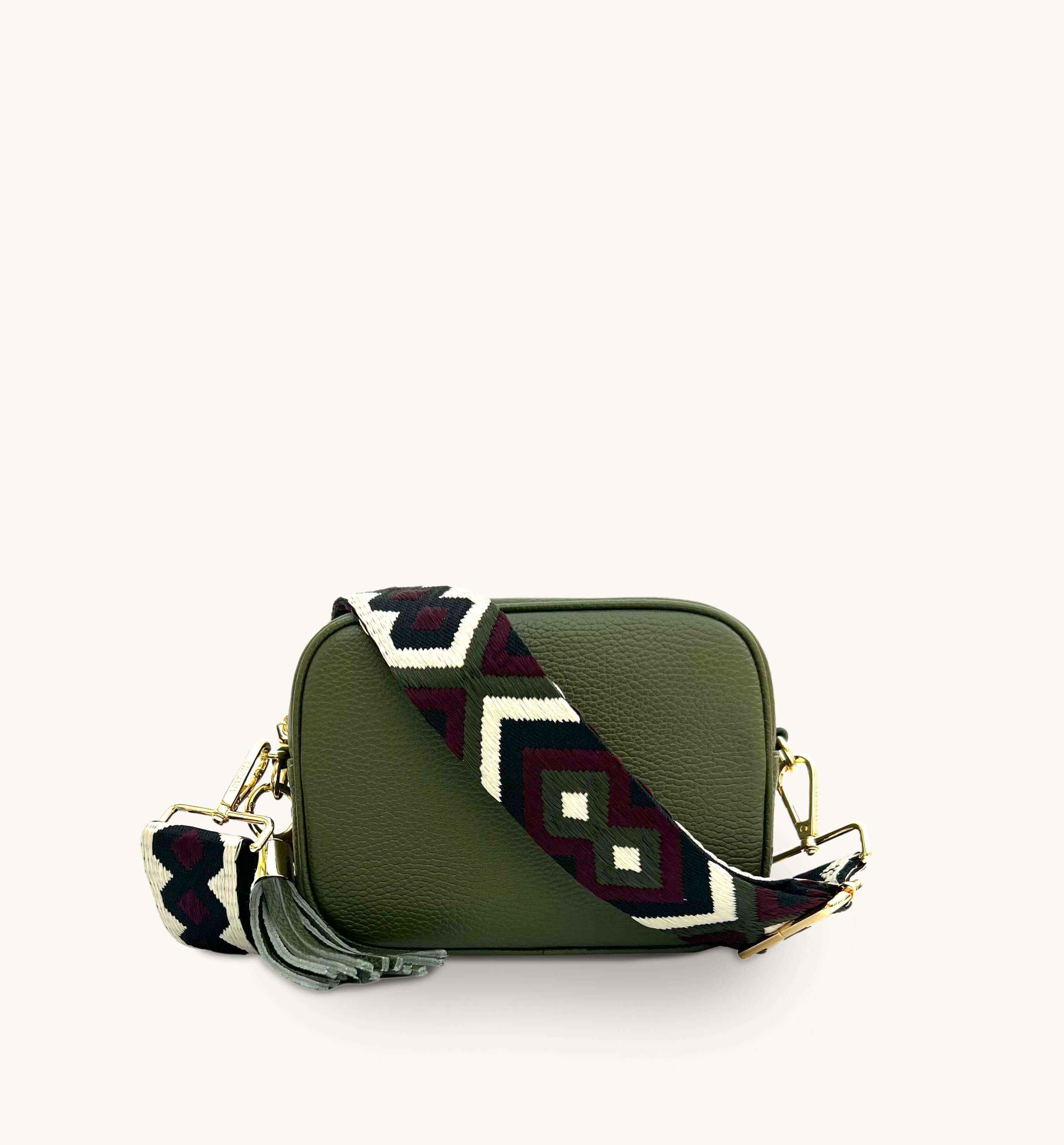 Olive green crossbody purse online