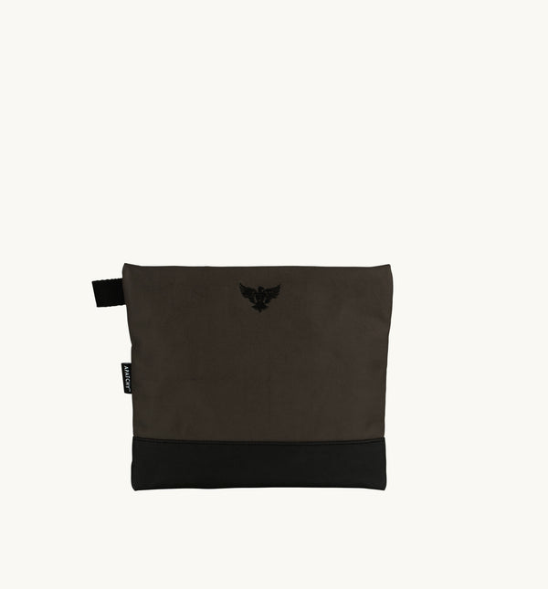 Blenheim Travel Pouch - Olive Letters