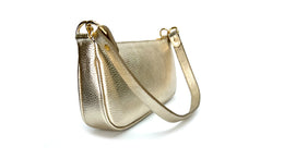 The Emily Gold Leather Bag